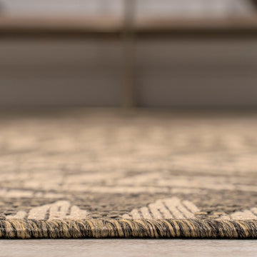 Nevis Palm Frond Indoor/outdoor Area Rug